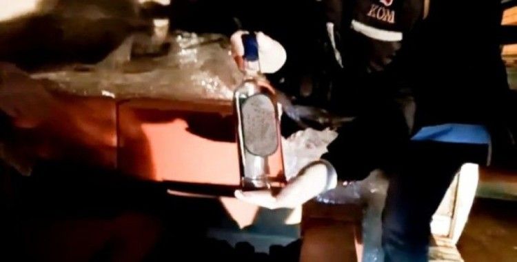 Yılbaşı öncesinde 368 litre etil alkol ele geçirildi