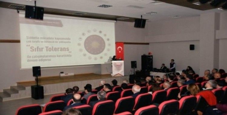 Aydın’da Kadına Şiddetle Mücadele toplantısı yapıldı