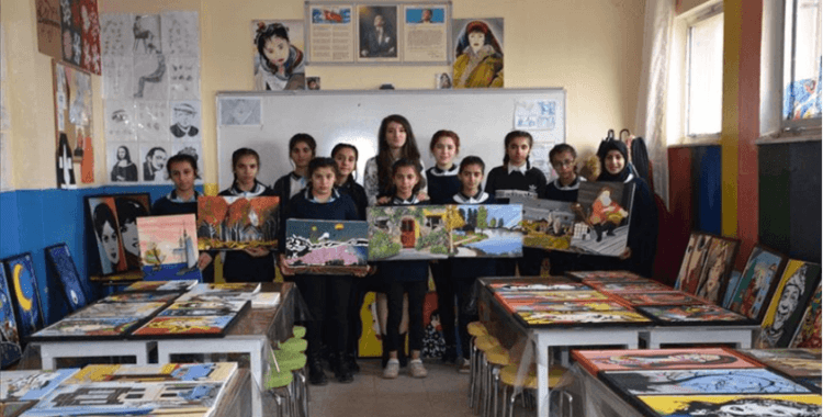 Şırnak Güzel Sanatlar Lisesi'nin 10 öğrencisi Silopi'den