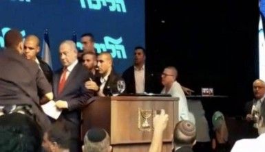 Roket sirenleri çaldı, Netanyahu sığınağa indi
