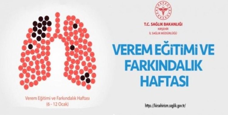 Kırşehir Sağlık Müdürlüğü, Verem Haftası bilgilendirmesi yaptı
