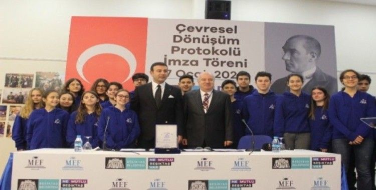 Beşiktaş’ta çevresel dönüşüm protokolü imzalandı