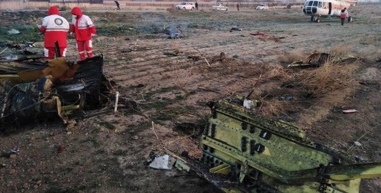İran'da düşen Ukrayna Havayolları'na ait yolcu uçağından sağ kurtulan olmadı