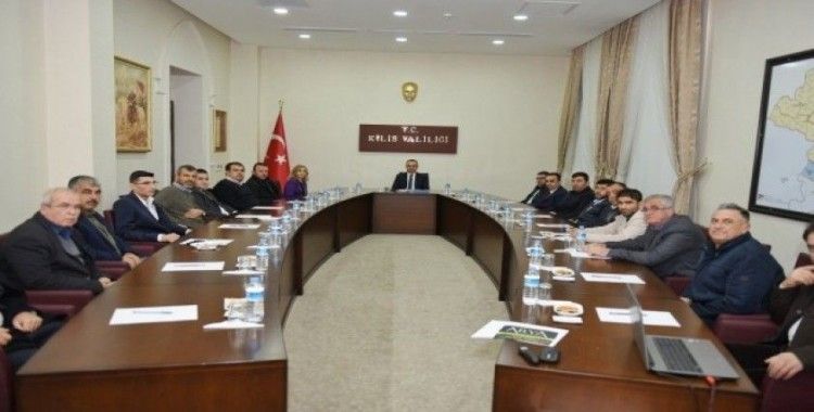 “Zeytin Üretimi ve Zeytinyağı Sektörü" konulu toplantı yapıldı