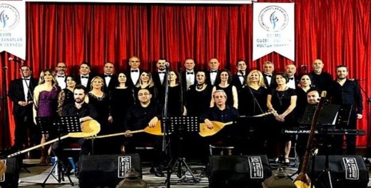 Çeşme’de kış soğuğunda Türk Halk Müziği sıcaklığı