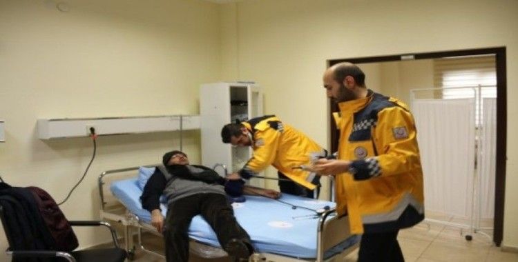 Erciyes Kayak Merkezi’nde açılan poliklinik 500 kişiye hizmet verdi