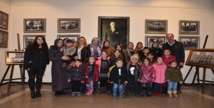 Karaabdülbakili çocuklar Atatürk Müzesine hayran kaldı