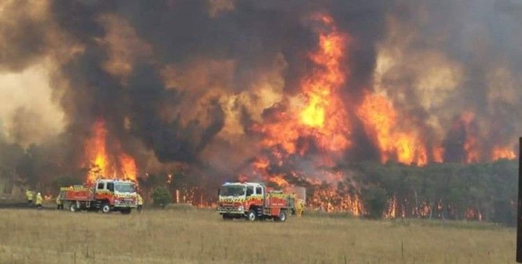 Japonya'dan Avustralya'ya yangın desteği