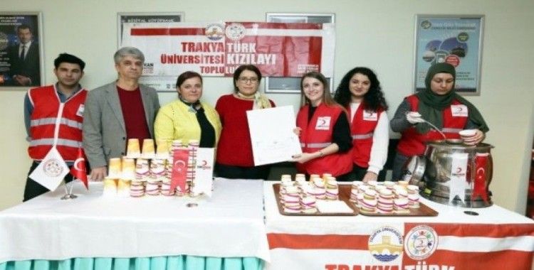 Trakya Üniversitesinden final haftası boyunca öğrencilere çorba ikramı