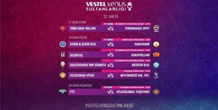 Vestel Venus Sultanlar Ligi’nde 2. devre heyecanı yarın başlayacak