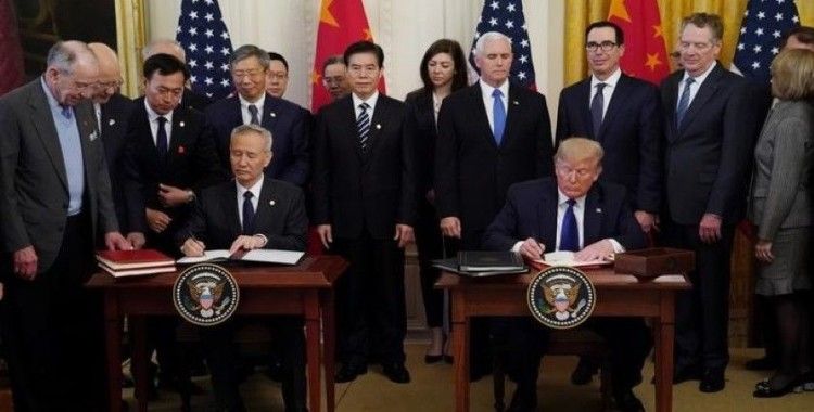 ABD ile Çin ticaret savaşında 'ateşkes' imzaladı
