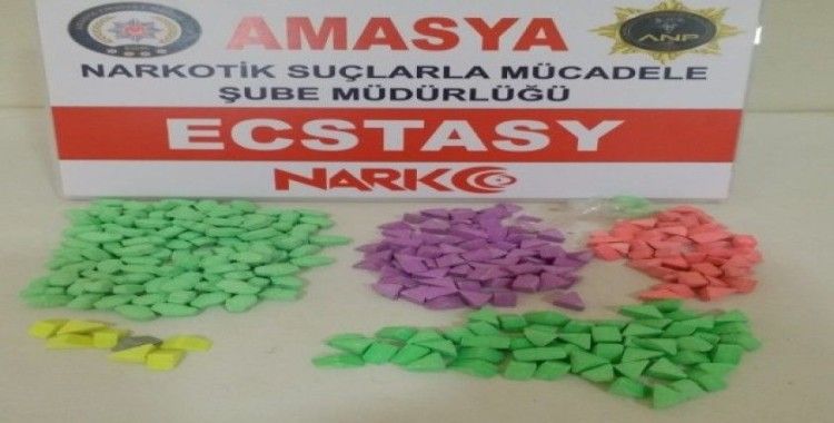 Amasya’da uyuşturucu operasyonu: 1 gözaltı