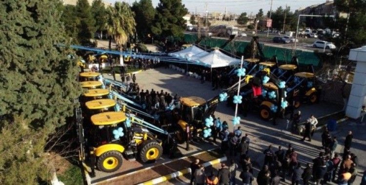 Mardin Büyükşehir Belediyesi’nin araç filosuna 25 araç daha eklendi