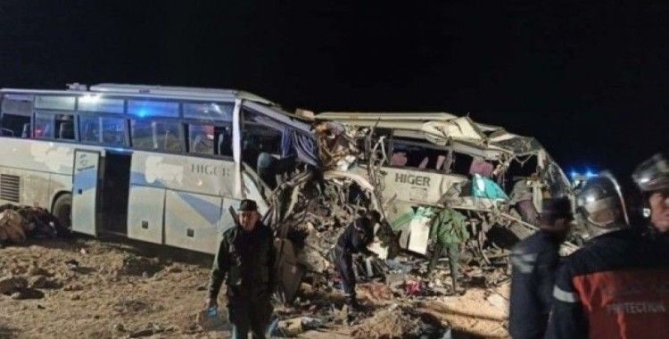 Cezayir’de yolcu otobüsleri çarpıştı: 12 ölü, 46 yaralı