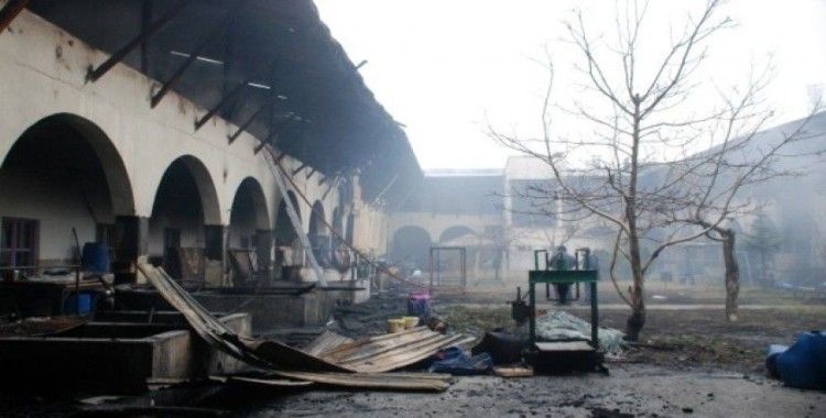 Tokat Yazmacılar Sitesi’ndeki yangın söndürüldü