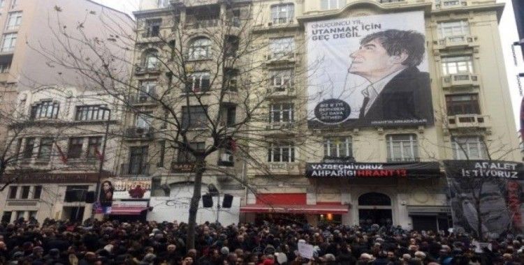 Hrant Dink ölümünün 13. yılında anıldı