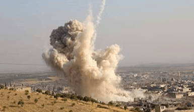 Esad rejiminden İdlib'e hava saldırısı 2 ölü