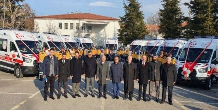 Sağlık Bakanlığı’ndan Konya’ya 9 yeni ambulans