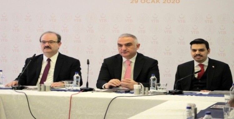 Kültür ve Turizm Bakanı Ersoy: 'Çin'le sınırlı kalan virüs salgını, Türkiye'nin turizm hedeflerini etkilemez'