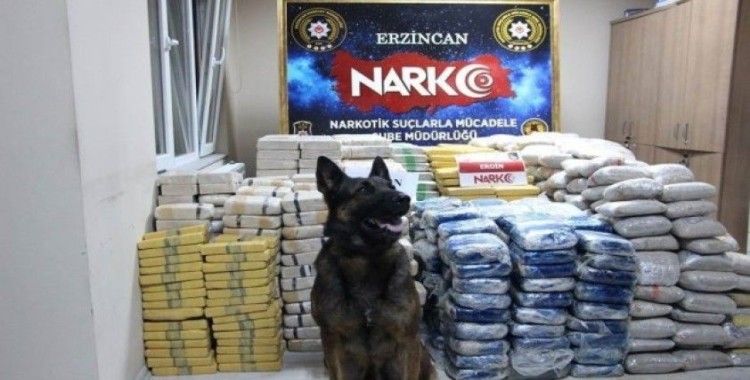 Erzincan'da ele geçirilen 1 ton 271 kilogram eroinle ilgili hazırlanan iddianame kabul edildi