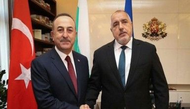 Bakan Çavuşoğlu, Bulgaristan Başbakanı Borisov ile görüştü