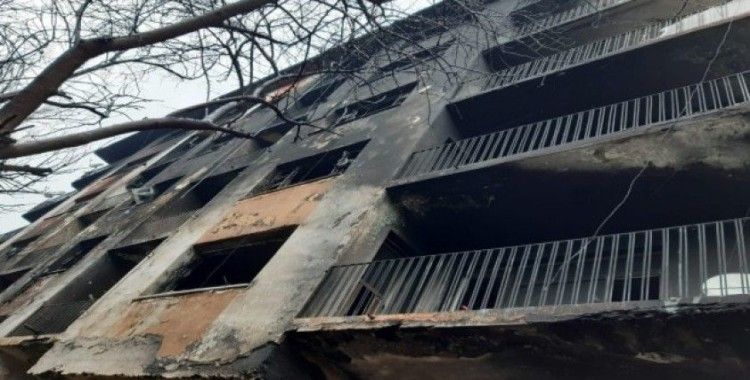 Siirt’te korkutan yangın, dumandan etkilenen 10 kişi hastanelik oldu