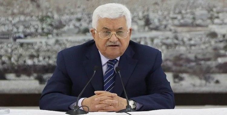 Filistin Devlet Başkanı Abbas'tan 'iki devletli çözüme bağlılık' açıklaması