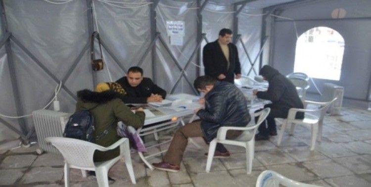 AFAD’ın müracaat çadırına 15 bin başvuru yapıldı