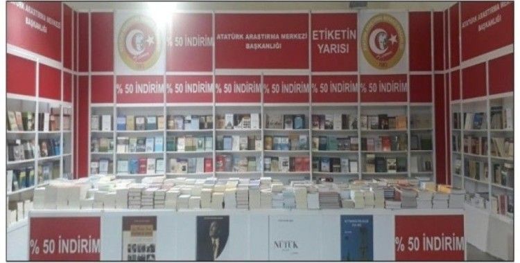 Atatürk Araştırma Merkezi yayınları CNR kitap fuarında