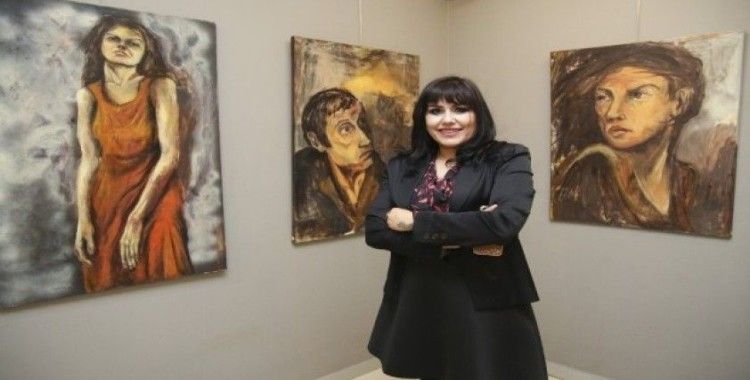 Laletaş, 3’üncü kişisel resim sergisini MTSO Sanat Galerisinde açtı