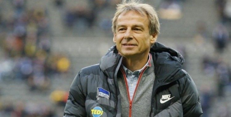 Hertha Berlin'in teknik direktörü Jürgen Klinsmann görevinden istifa etti