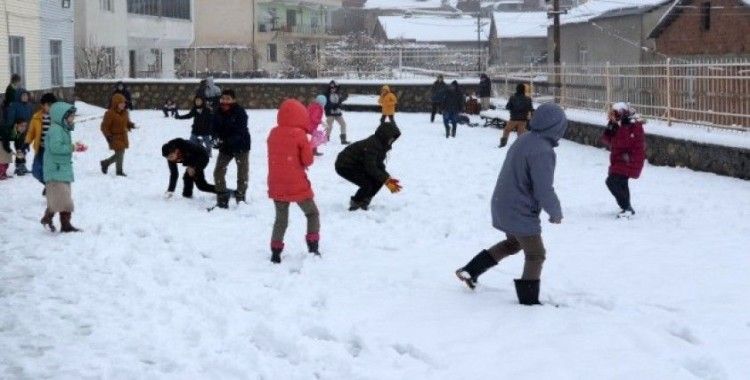 Sincik’te okullar tatil edildi