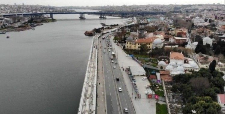 Eminönü-Alibeyköy Tramvay Hattı'nda çalışmalar durma noktasına geldi