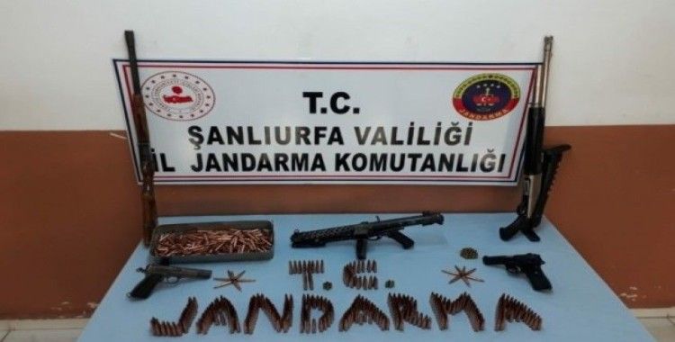 Şanlıurfa’da silah kaçakçılığı operasyonu: 3 gözaltı