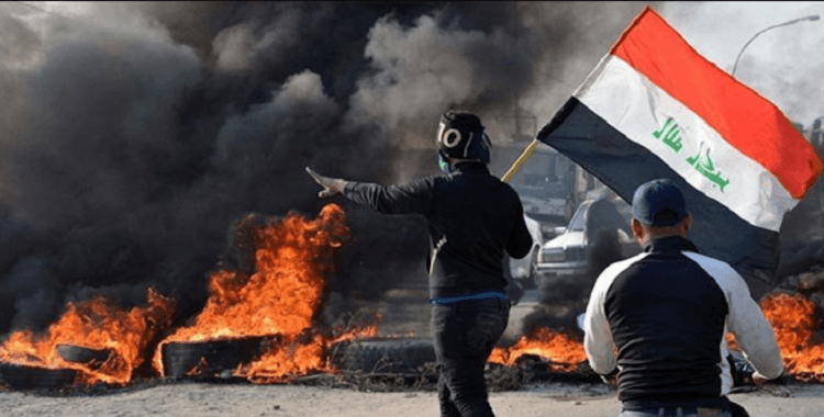 Bağdat'ta olaylı gece: 1 ölü, 11 yaralı