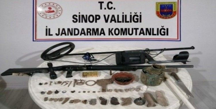 Sinop’ta tarihi eser kaçakçılığı