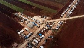 İdlib'in Sarmada kırsalında insanlık dramı