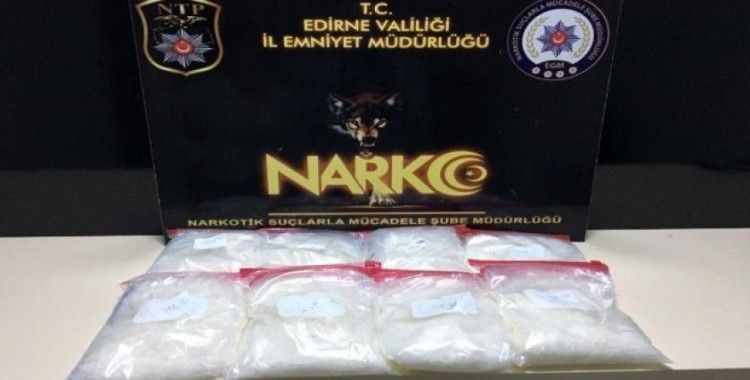 Edirne merkezli 4 ilde ortak uyuşturucu operasyonu: 7 gözaltı