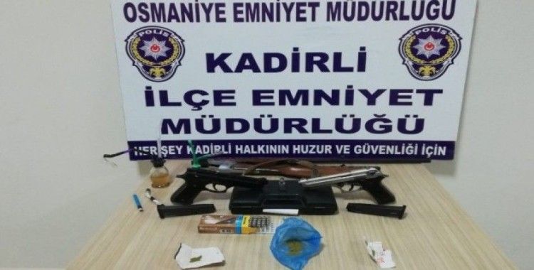 Osmaniye'de uyuşturucu operasyonu: 14 gözaltı