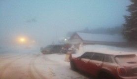 Uludağ'da kar yağışı sürprizi