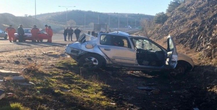 Ankara'da trafik kazası: 1 ölü, 1 yaralı