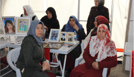 HDP önündeki eyleme 3 aile daha katıldı