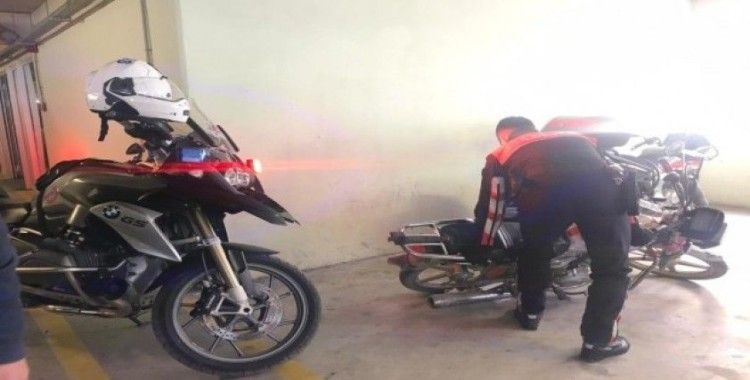 İzmir’den çalınan motosiklet Manisa’da bulundu
