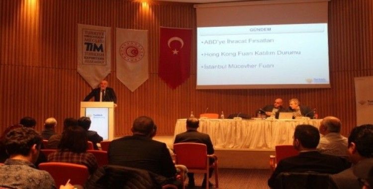 'Amerika'ya mücevher ihracatı açığını Türkiye kapatabilir'