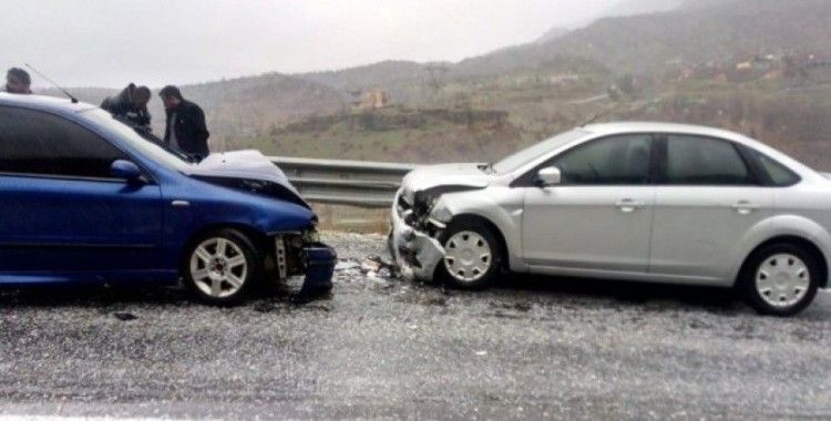Siirt’te trafik kazası: 6 yaralı
