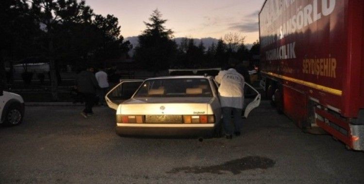 Konya’da çalınan otomobil terk edilmiş halde bulundu