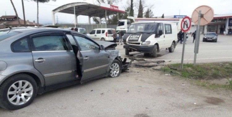 Sinop’ta trafik kazası: 6 yaralı