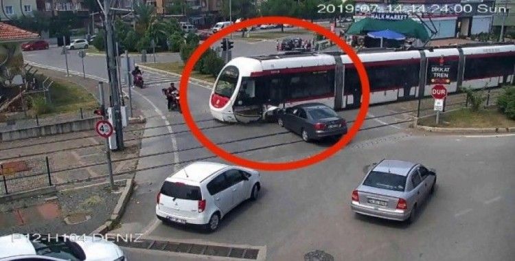 Tramvay kazaları kamerada