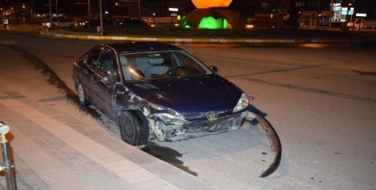 Malatya’da trafik kazası: 2 yaralı