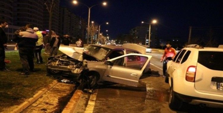 Kahramanmaraş’ta trafik kazası: 1 ağır 4 yaralı